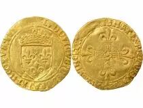 Louis XII - Gold Ecu with Sun - 1498 / 1507 Bordeaux