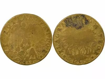 Louis XIII - Brass Token - 1620