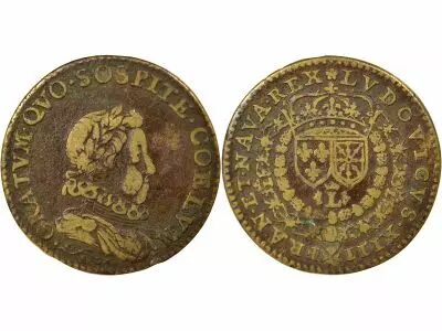 Louis XIII - Brass Token - XVIIth Century