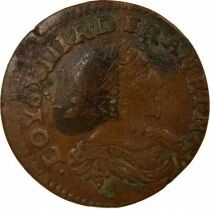 Louis XIII - Double Tournois - 1637 Rhone Valley