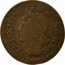 Louis XIII - Double Tournois, Type of Warin - 1643 K Bordeaux