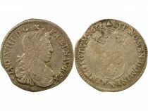Louis XIV - 1/12 Silver Ecu with Juvenile Bust - 1660 N Montpellier