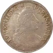 Louis XIV - 1/2 Silver Ecu with Palms -1694 T Nantes, reformed