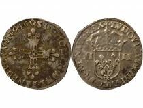 Louis XIV - 1/4 Silver Ecu - 1646 T Nantes
