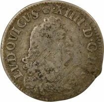 Louis XIV - 4 Silver Sols of the Contractors - 1675 D Vimy