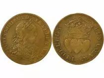 Louis XIV - Brass Token, Faithfull Hearth