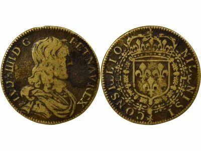 Louis XIV - Brass Token, Royal Council - 17th Century
