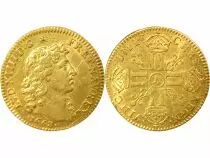 Louis XIV - Gold Louis, with Eight L - 1668 A Paris