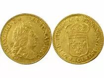Louis XIV - Gold Louis with Shield - 1690 A Paris