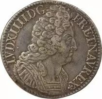 Louis XIV - Silver Ecu, with Three Crowns - 1713 A Paris