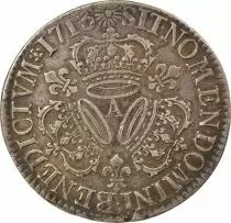 Louis XIV - Silver Ecu, with Three Crowns - 1713 A Paris