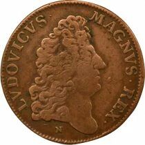 Louis XIV ? Copper Token, Casual Revenues ? 1665 / 1680