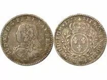 Louis XV - 1/10 Silver Ecu, with dressed up Bust - 1727 E Tours