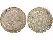 Louis XV - 1/10 Silver Ecu, with Dressed up Bust- 1778 A Paris