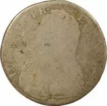 Louis XV - 1/2 Silver Ecu - 1726 R Orl&eacute;ans