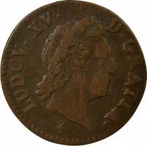 Louis XV - 1/2 Sol, with Old Head - 1769 A Paris