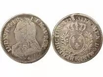 Louis XV - 1/5 Silver Ecu, with dressed up Bust - 1726 K Bordeaux