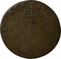 Louis XV - 2 Sols, with two crowned L -  1742 A Paris