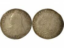 Louis XV - Silver Ecu, with dressed up Bust - 1732 K Bordeaux