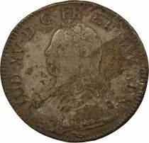 Louis XV - Silver Ecu, with Dressed up Bust - 1734 L Bayonne