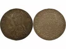 Louis XV - Silver Ecu, with Dressed up Bust - 1735 E Tours