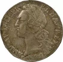 Louis XV - Silver Ecu, with Headband - 1765 R Orl&eacute;ans