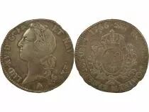 Louis XV - Silver Ecu, with Headband - 1766 M Toulouse