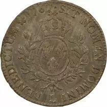 Louis XV - Silver Ecu, with Headband - 1767 L Bayonne