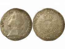 Louis XV - Silver Ecu, with Headband - 1767 Pau