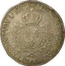 Louis XV - Silver Ecu, with Headband - 1767 Pau