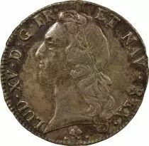 Louis XV - Silver Ecu, with Headband - 1768 L Bayonne