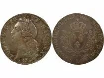 Louis XV - Silver Ecu, with Headband - 1769 L Bayonne