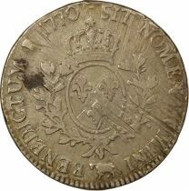 Louis XV - Silver Ecu, with Headband - 1770 Pau