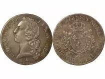 Louis XV - Silver Ecu, with Headband - 1772 A Paris