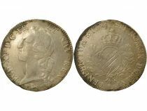Louis XV - Silver Ecu, with Headband - 1774 L Bayonne