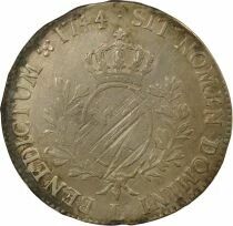 Louis XV - Silver Ecu, with Headband - 1774 L Bayonne