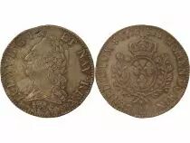 Louis XV - Silver Ecu, with Old Bust - 1773 L Bayonne