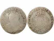 Louis XV - Silver Ecu with Dressed up Bust - 1727 H La Rochelle