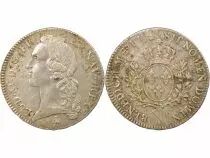 Louis XV - Silver Ecu with Headband - 1764 A Paris