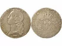 Louis XV - Silver Ecu with Headband - 1772 K Bordeaux