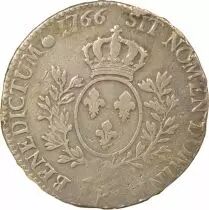 Louis XV - Silver Ecu with Headband - 1772 K Bordeaux