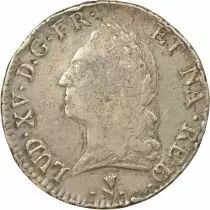 Louis XV - Silver Ecu with Old Head - 1773 Pau