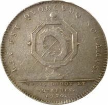 Louis XV - Silver Token, Royal Counselors & Notaries - 1720 (1756)