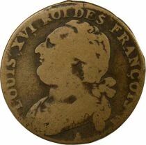 Louis XVI - 12 Deniers with Fasces - 1792 A Paris