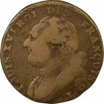 Louis XVI - 12 Deniers with Fasces - 1792 I Limoges