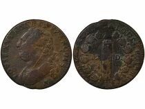 Louis XVI - 12 Deniers with Fasces - 1792 N Montpellier