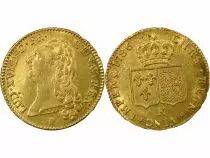 Louis XVI - Double Gold Louis, Bare Head - 1786 K Bordeaux