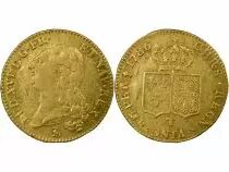 Louis XVI - Double Gold Louis, Bare Head - 1786 T Nantes
