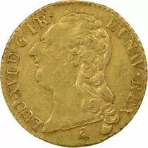 Louis XVI - Gold Louis, with Bare Head - 1786 A Paris