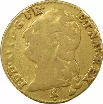 Louis XVI - Gold Louis, with Bare Head - 1786 A Paris